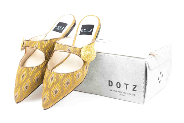 YELLOW DAM SNEAKER MULES 新品未使用 YELLO / GRASS LOW HEEL SNEAKER MULES