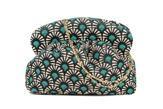 COLLAB GOOD PEOPLE X DOTZ - CLUTCH TREE TURQUOISE - S