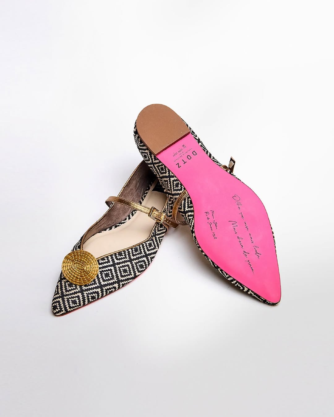POINTY SLIPPER MISS AUDREY W/CHARM